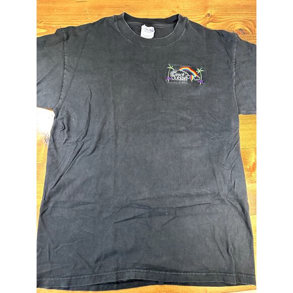 Vtg Great Ourdoors Embroidered Vintage Large Tee Shirt Perfect Fade - Picture 2 of 6